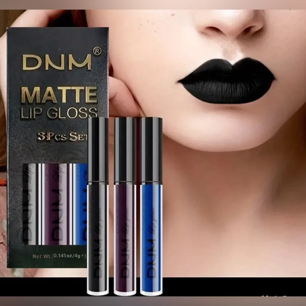 COPY - 3pcs Vibrant Berry-Toned Liquid Lip Gloss Set